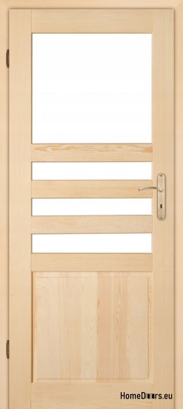 Porte de chambre en pin en bois ZEBRA 60/70/80/90