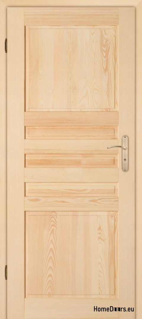Porte de chambre en pin en bois ZEBRA 60/70/80/90 Porte de chambre en pin en bois ZEBRA 60/70/80/90