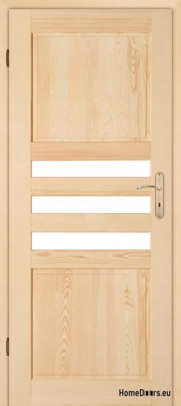 Porte de chambre en pin en bois ZEBRA 60/70/80/90
