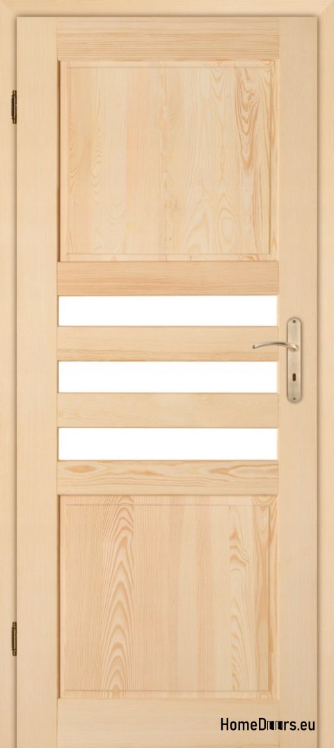 Porte de chambre en pin en bois ZEBRA 60/70/80/90 Porte de chambre en pin en bois ZEBRA 60/70/80/90
