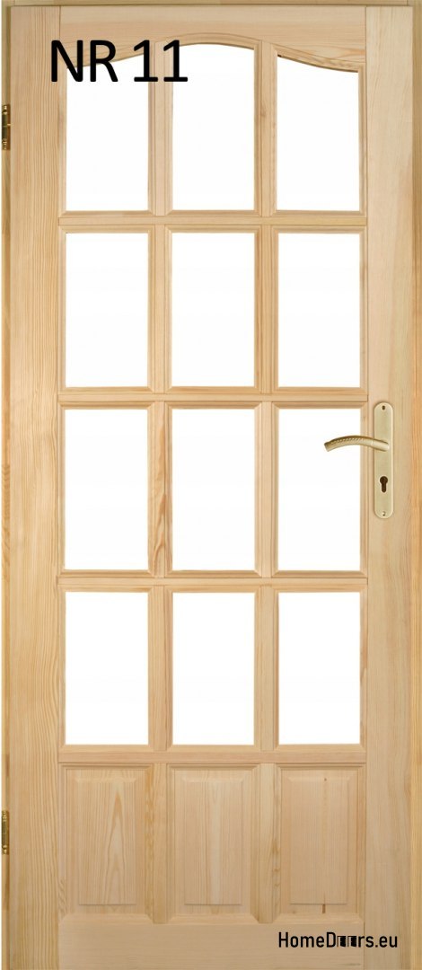 Portes intérieures en bois en pin n° 10 60/70/80/90 Portes intérieures en bois en pin n° 10 60/70/80/90