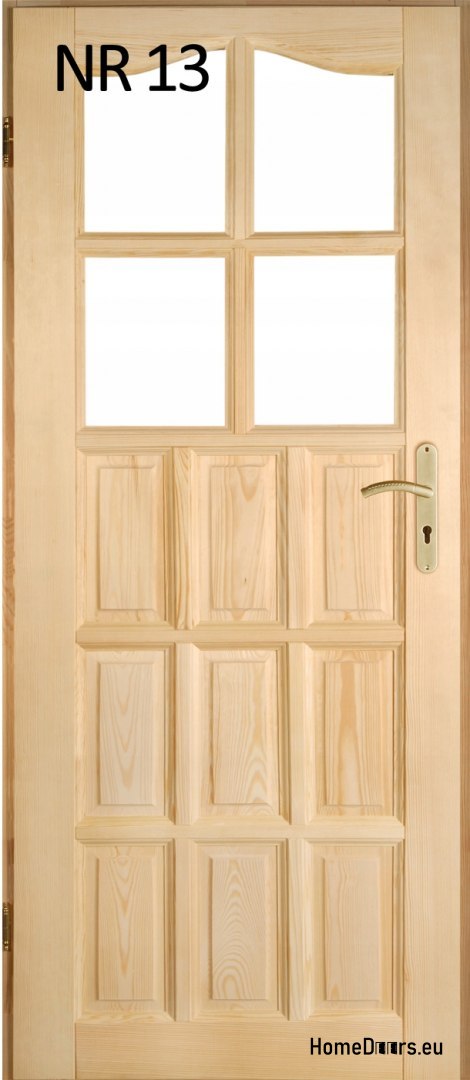 Portes intérieures en bois en pin n° 13 60/70/80/90 Portes intérieures en bois en pin n° 13 60/70/80/90