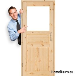 Porte des toilettes salles de bains nœud de pin HARNAŚ 60/70/80/90