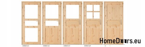Porte des toilettes salles de bains nœud de pin HARNAŚ 60/70/80/90 Porte des toilettes salles de bains nœud de pin HARNAŚ 60/70/80/90