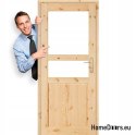 Porte de la chambre en bois brut HARNAŚ 60/70/80/90