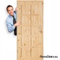Porte de la chambre pin bois noué Baca 60/70/80/90