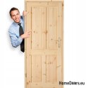 Porte à la chambre pin bois noué GAZDA 60/70/80/90