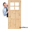 Porte à la chambre pin bois noué GAZDA 60/70/80/90