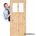 Portes pour WC pin bois noué GAZDA 60/70/80/90