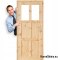 Portes pour WC pin bois noué GAZDA 60/70/80/90
