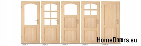 Porte de la chambre en bois pin LONDRES 60/70/80/90 Porte de la chambre en bois pin LONDRES 60/70/80/90