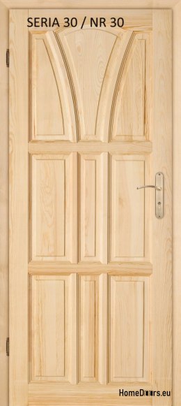 Portes en pin sans nœud SÉRIE 30 N° 30 60/70/80/90