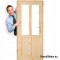 Porte à la chambre pin bois noué GAZDA 60/70/80/90