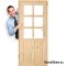 Porte à la chambre pin bois noué GAZDA 60/70/80/90