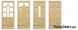 Porte de chambre en bois 60/70/80/90 cadre STOLGEN KS1