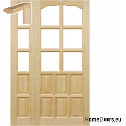 Porte de chambre brute 60/70/80/90 avec cadre STOLGEN LS6