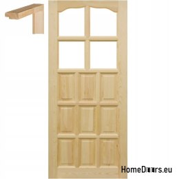 Portes en pin poli 60/70/80/90 avec FRAME STOLGEN LS4