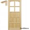 Portes en pin poli 60/70/80/90 avec FRAME STOLGEN LS4