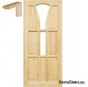 Portes en pin brut 60/70/80/90 avec cadre STOLGEN WS3