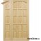 Feuille de pin massif 60/70/80/90 avec cadre STOLGEN LS9