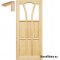 Portes en bois brut 60/70/80/90 cadres STOLGEN WS2