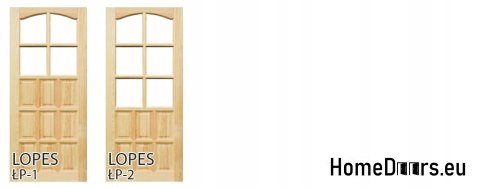 Portes en bois brut 60/70/80/90 avec cadre STOLGEN ŁP1 Portes en bois brut 60/70/80/90 avec cadre STOLGEN ŁP1