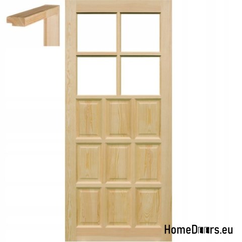 Portes de salle de bain brutes 60/70/80/90 cadres STOLGEN PR1
