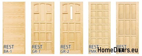 Porte en bois massif 60/70/80/90 avec cadre STOLGEN GR1 Porte en bois massif 60/70/80/90 avec cadre STOLGEN GR1