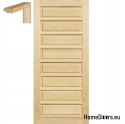 60/70/80/90 portes pleines brutes avec cadre STOLGEN TD1
