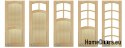 Cadre de porte de salle de bain en pin STOLGEN VN3 60/70/80/90