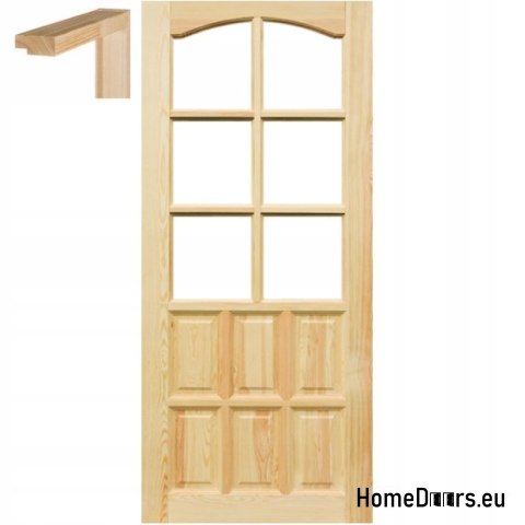 Portes en bois brut 60/70/80/90 cadres STOLGEN ŁP2