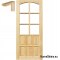 Portes en bois brut 60/70/80/90 cadres STOLGEN ŁP2