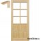 Bois de pin à guillotine 60/70/80/90 cadres STOLGEN PR2