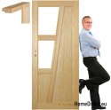 Cadre de porte en bois en pin STOLGEN TK3 60/70/80/90