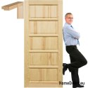 Cadre de porte en bois en pin STOLGEN TS1 60/70/80/90