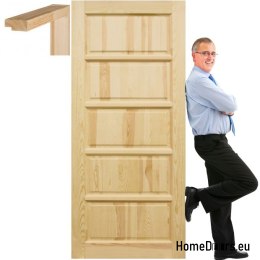 Cadre de porte en bois en pin STOLGEN TS1 60/70/80/90