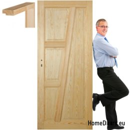 Portes en bois cadre brut STOLGEN TK1 60/70/80/90