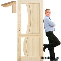 Cadre de porte de chambre en bois STOLGEN RN3 60/70/80/90