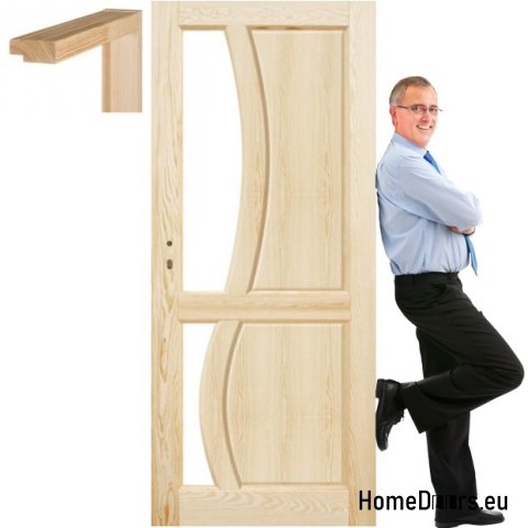 Cadre de porte de chambre en bois STOLGEN RN3 60/70/80/90