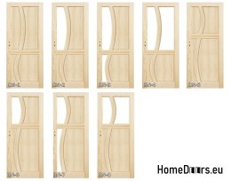 Cadre de porte de chambre en bois STOLGEN RN3 60/70/80/90