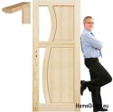 Cadre de porte de chambre en bois STOLGEN RN7 60/70/80/90