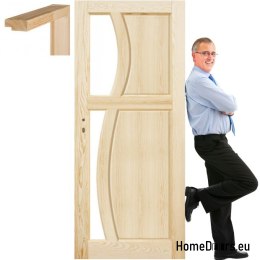 Cadre de porte de chambre en bois STOLGEN RN7 60/70/80/90