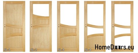 Portes en bois de pin avec cadre STOLGEN SL3 60/70/80/90 Portes en bois de pin avec cadre STOLGEN SL3 60/70/80/90