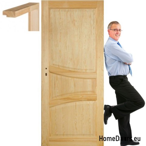 Cadre de porte en bois en pin STOLGEN SL1 60/70/80/90