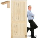 Portes en bois cadre brut STOLGEN RN1 60/70/80/90