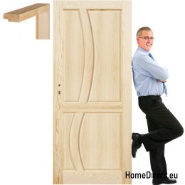 Portes en bois cadre brut STOLGEN RN1 60/70/80/90