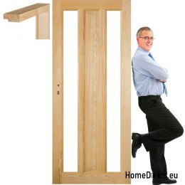 Portes en bois de pin cadre STOLGEN OM3 60/70/80/90