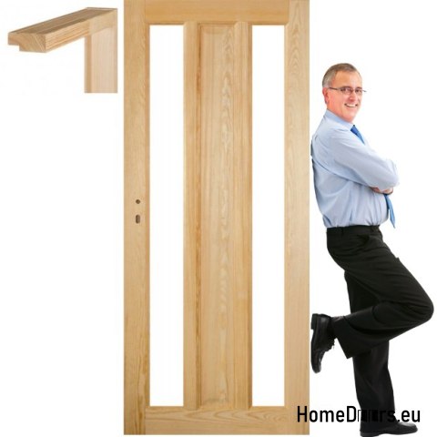 Portes en bois de pin cadre STOLGEN OM3 60/70/80/90