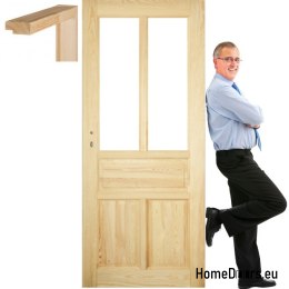 Cadre de porte en bois en pin STOLGEN PM3 60/70/80/90