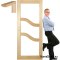 Cadre de portes en pin en bois STOLGEN PS4 60/70/80/90